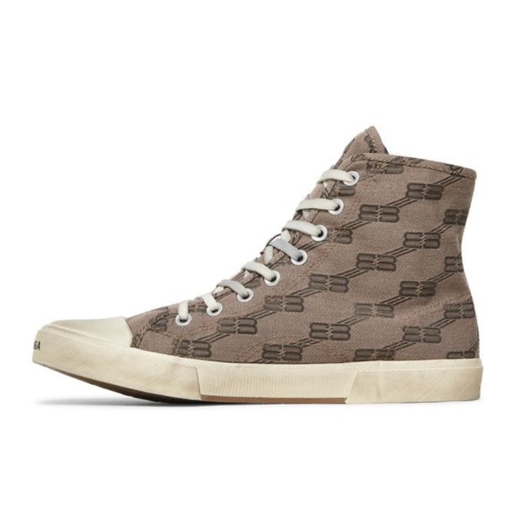 Balenciaga Paris high-top sneakers sz 46 - Picture 3 of 5